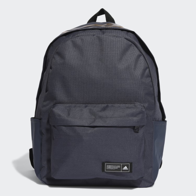 Mochila Adidas Classic 3 Listras Azul Marinho