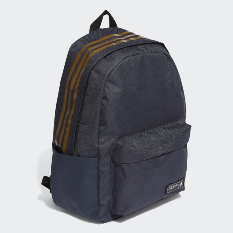 Mochila Adidas Classic 3 Listras Azul Marinho
