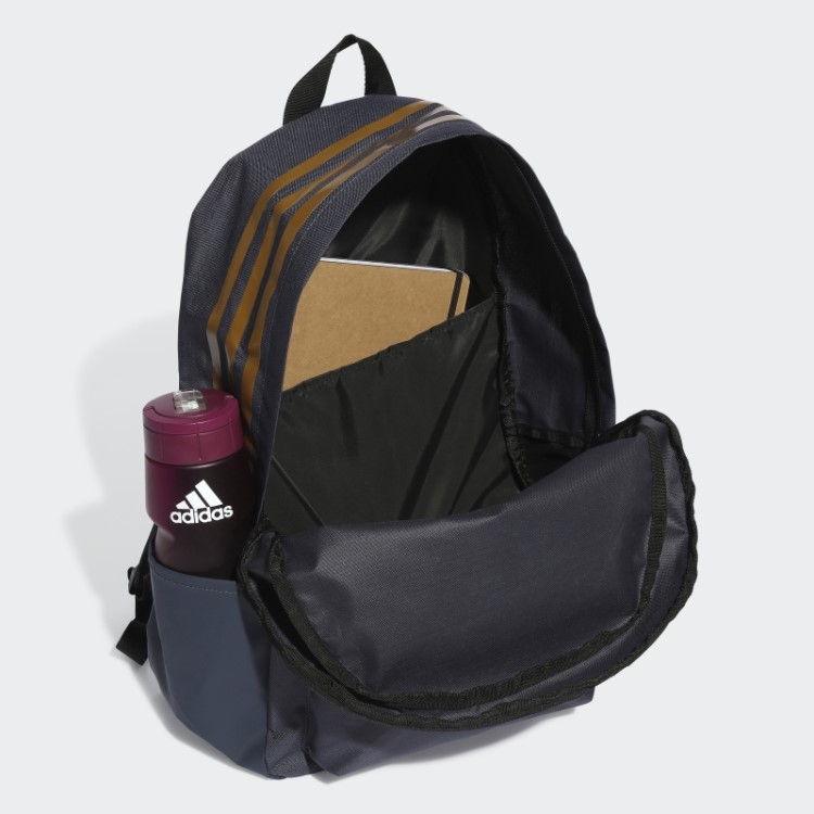 Mochila Adidas Classic 3 Listras Azul Marinho