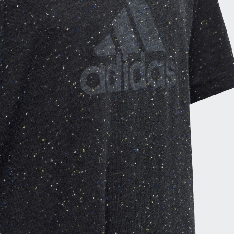 Camiseta Adidas Future Icons Winners Preto Melange
