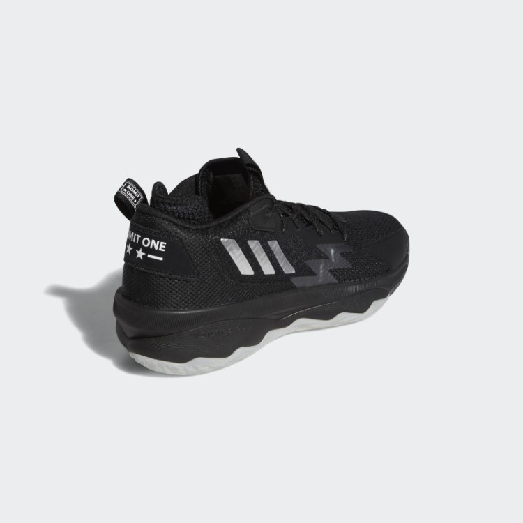 Dame 8 Sapatos Preto Adidas