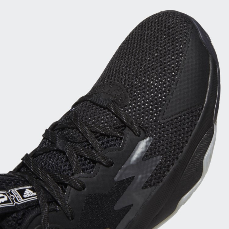 Dame 8 Sapatos Preto Adidas