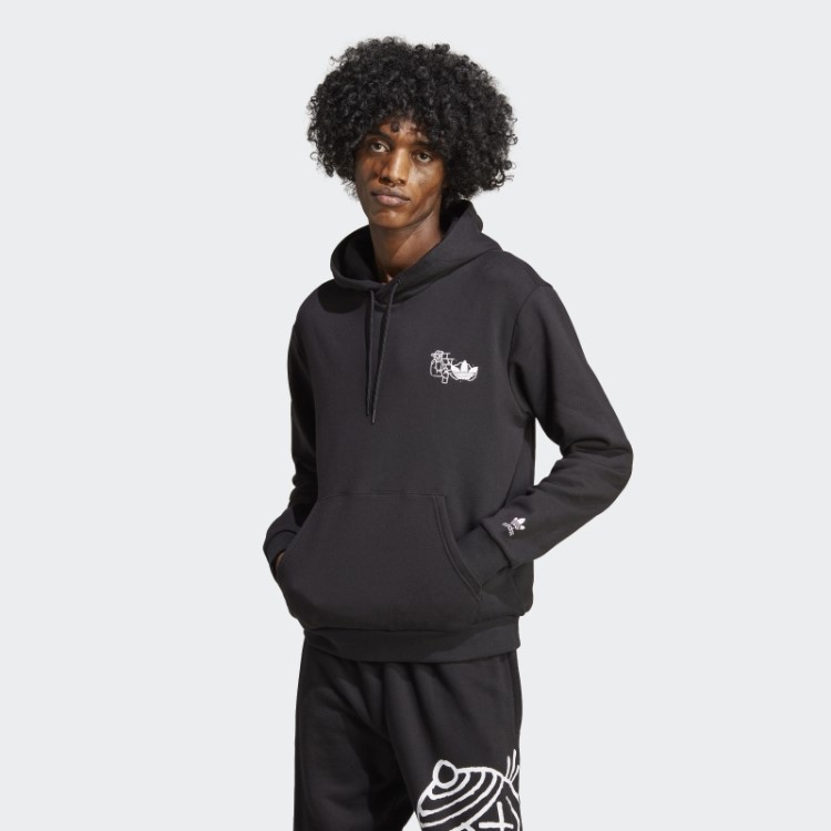 Graficos Hack The Elite Hoodie Preto Adidas