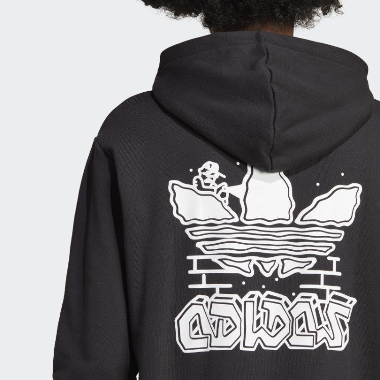 Graficos Hack The Elite Hoodie Preto Adidas
