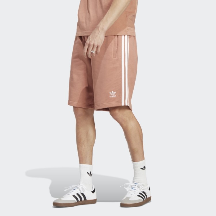 Shorts De Moletom Com As Três Listras Clay Adicolor Classics Adidas