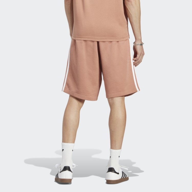 Shorts De Moletom Com As Três Listras Clay Adicolor Classics Adidas