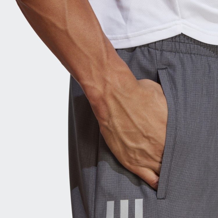 Bermuda Preta Melange Adidas Possui O Bermuda Run Heather