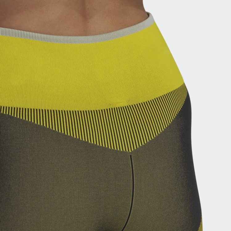 Adidas By Stella Mccartney Truestrength Leggings Curtas Sem Costura Preto Quente