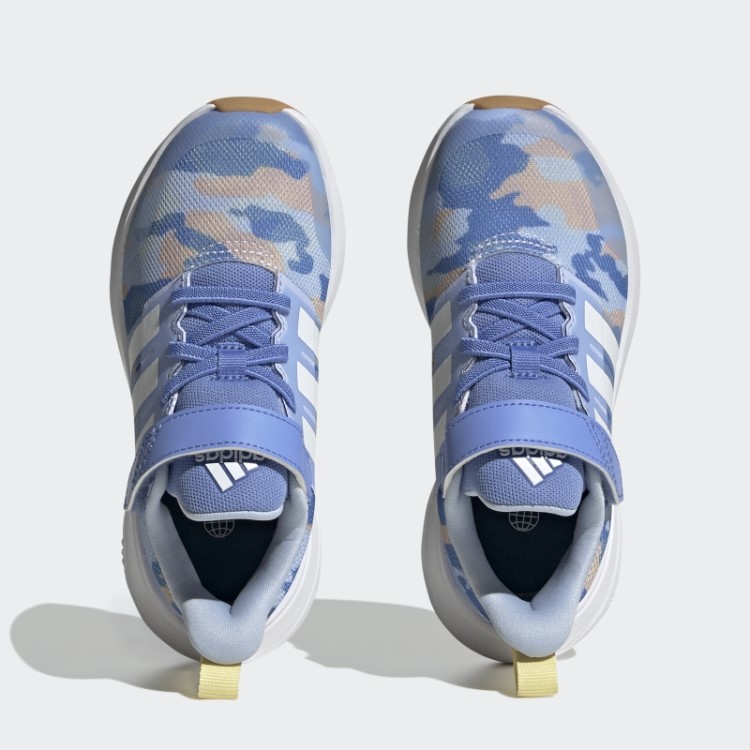 Sapato Azul Fortarun 2.0 Cloudfoam Elástico Com Tira Superior Em Renda Adidas
