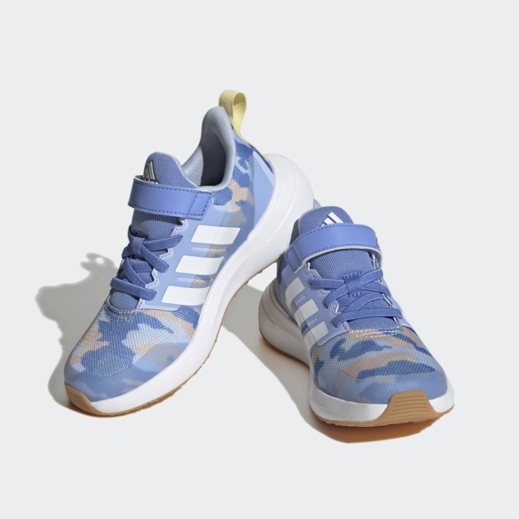 Sapato Azul Fortarun 2.0 Cloudfoam Elástico Com Tira Superior Em Renda Adidas