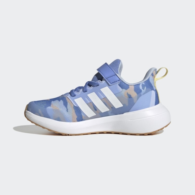 Sapato Azul Fortarun 2.0 Cloudfoam Elástico Com Tira Superior Em Renda Adidas
