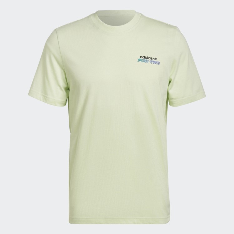 Adidas T-shirt Com Estampa De Limão E Flores De Peixe