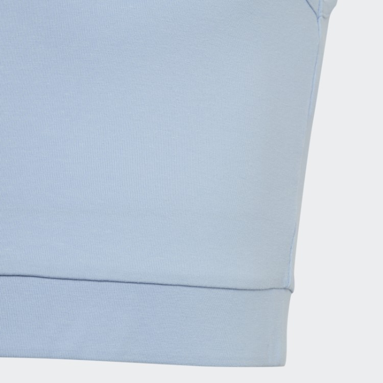 Regata Cropped Com Estampa Gráfica Adidas Blue Dawn