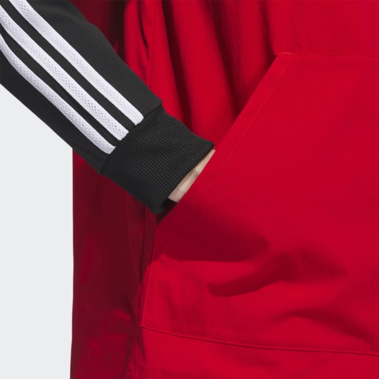 Jaqueta De Tecido Sst Adidas Escarlate