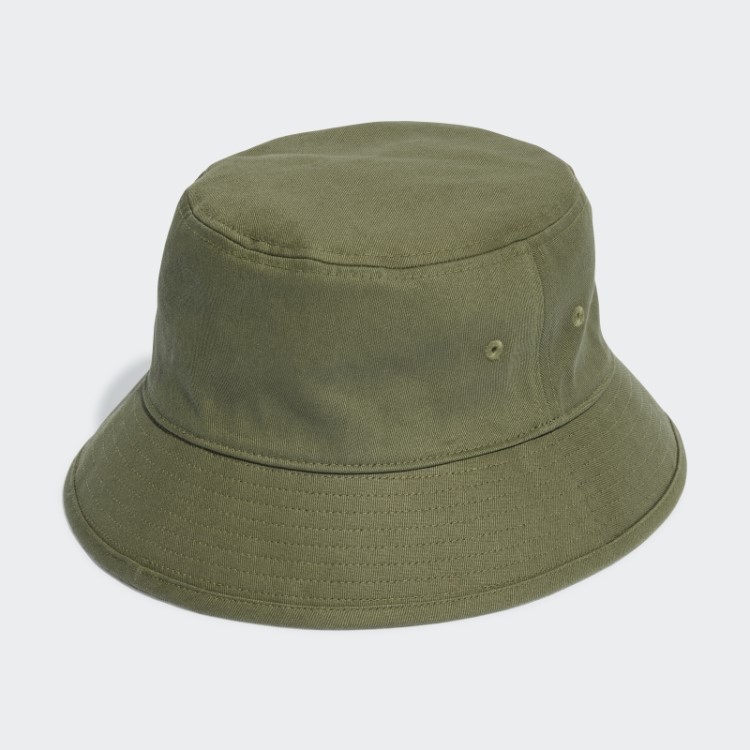 Chapéu Bucket Adidas Trefoil Verde-oliva
