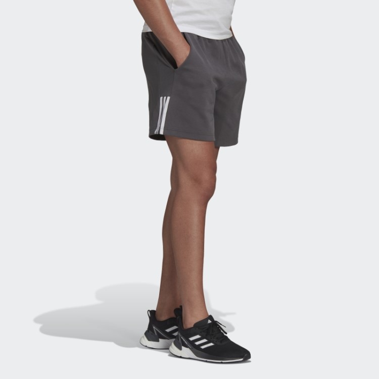 Bermuda Esportiva Aeroready Motion Cinza Adidas