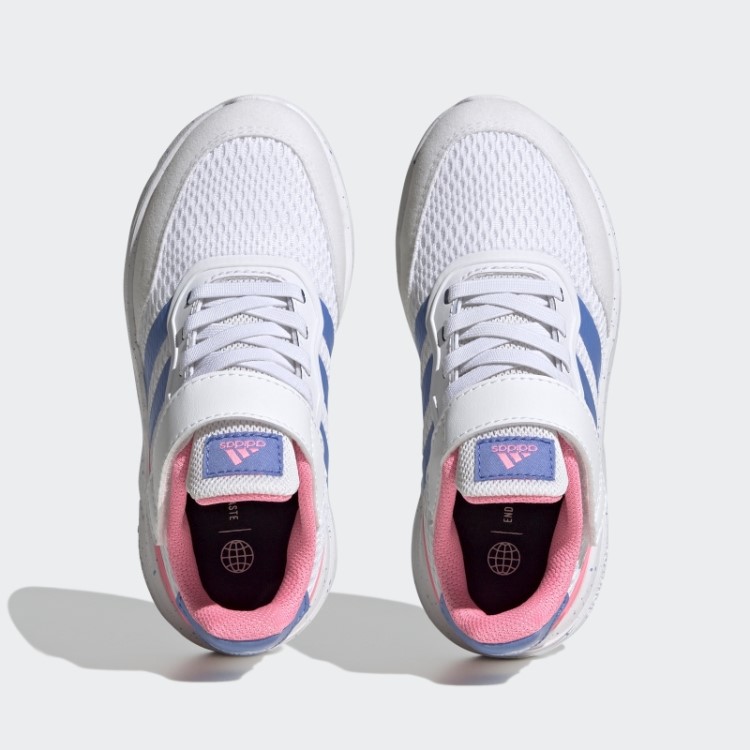 Sapato Branco Adidas Nebzed Com Cadarço Elástico