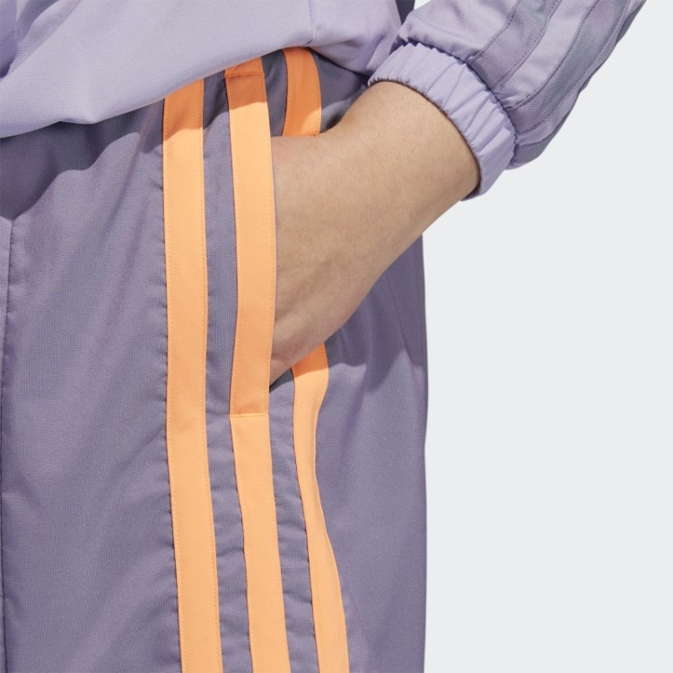 Shorts Hoop York City Com Pinos (tamanho Grande) Tech Roxo Adidas