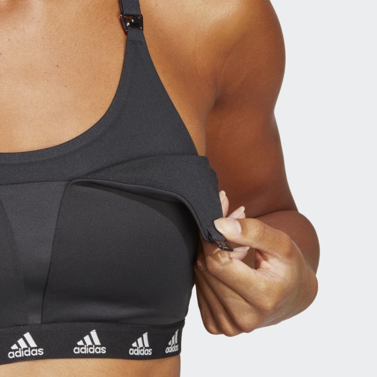 Sutiã De Amamentação Com Suporte De Luz Negra Adidas