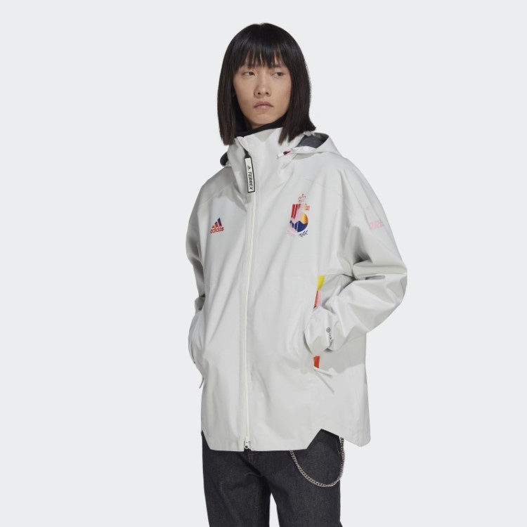 Bélgica Jaqueta Myshelter Branca Adidas