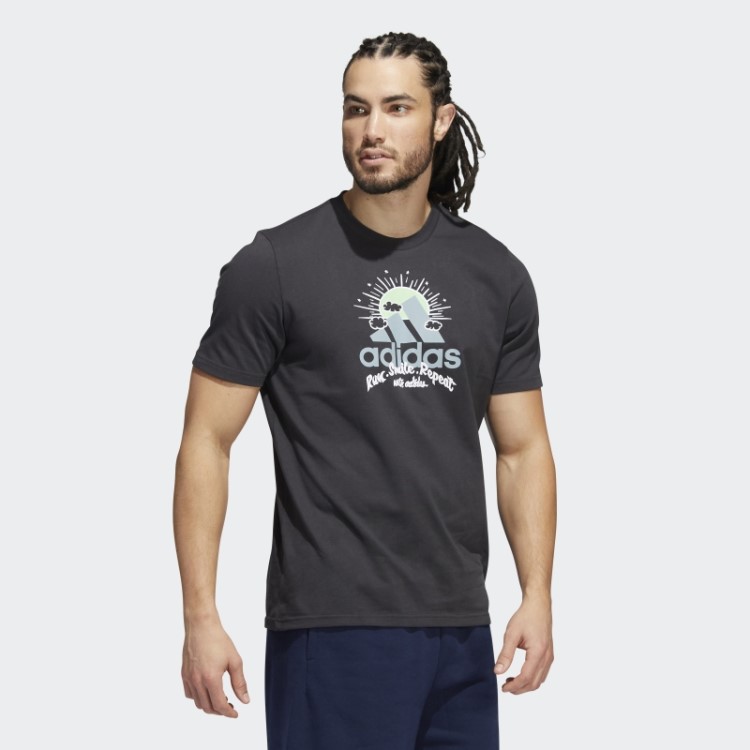 Carbon World Of Adidas Running Tee Hot