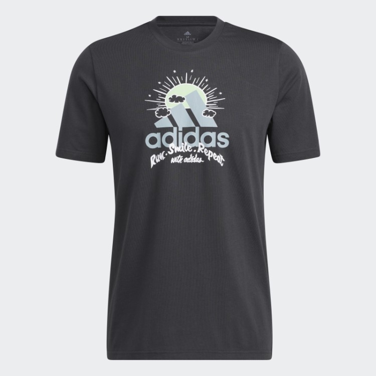 Carbon World Of Adidas Running Tee Hot