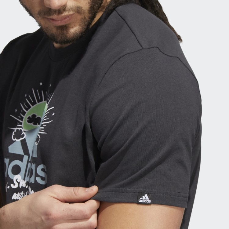 Carbon World Of Adidas Running Tee Hot