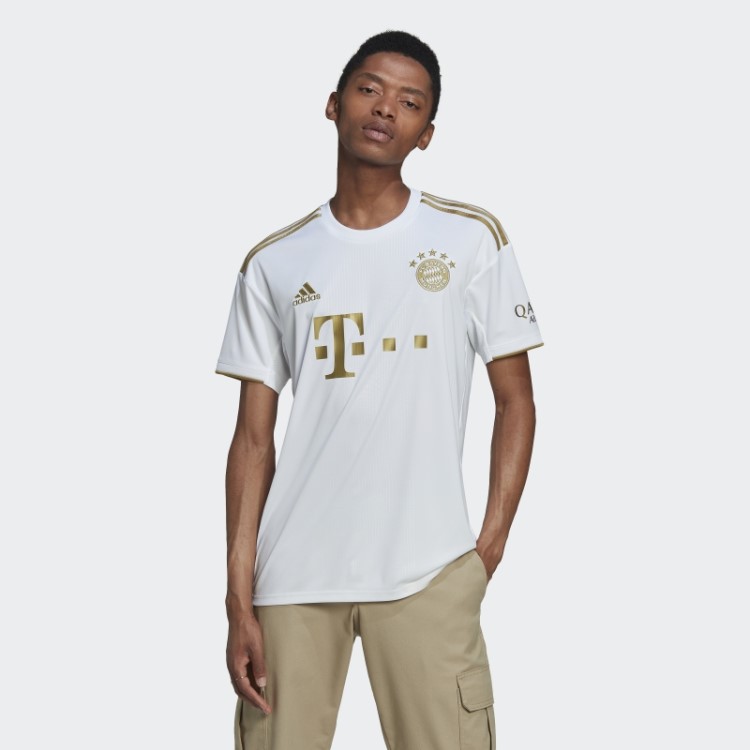 Adidas Fc Bayern 21/22 Away Jersey Branco