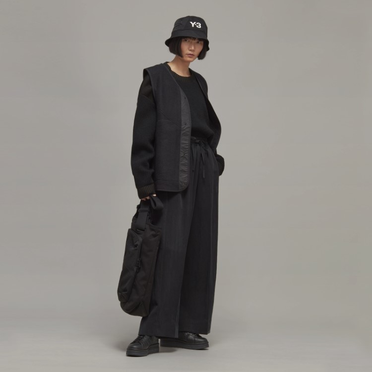 Calça Larga De Sarja Y-3 Adidas
