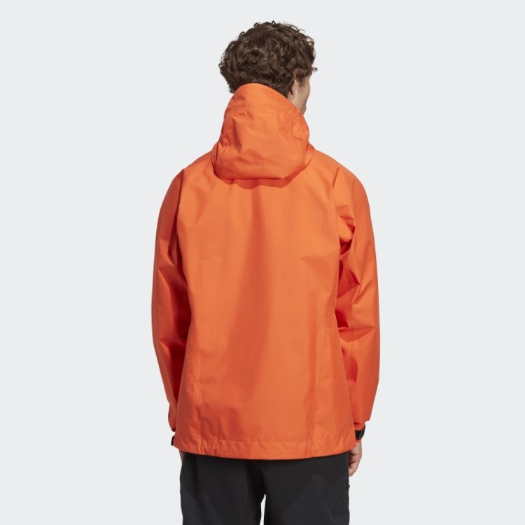 Jaqueta De Chuva Laranja Adidas Terrex Xperior Gore-tex Paclite