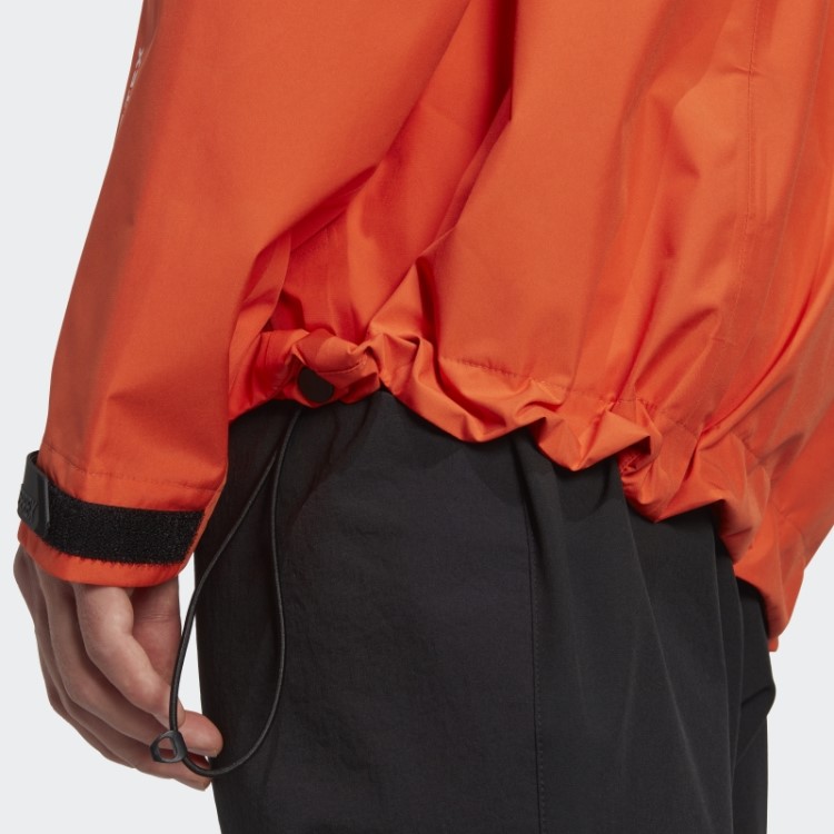 Jaqueta De Chuva Laranja Adidas Terrex Xperior Gore-tex Paclite