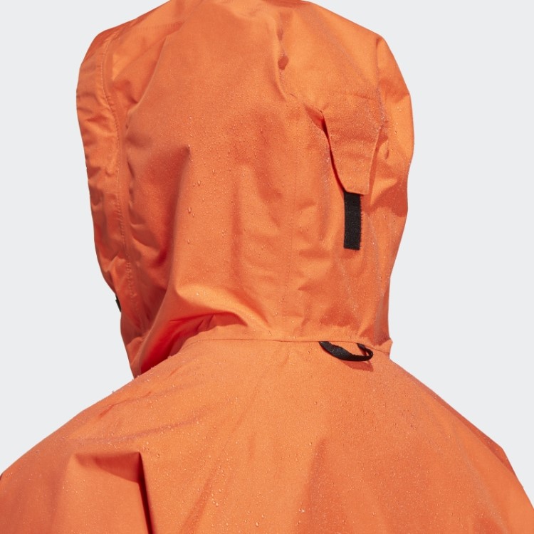 Jaqueta De Chuva Laranja Adidas Terrex Xperior Gore-tex Paclite