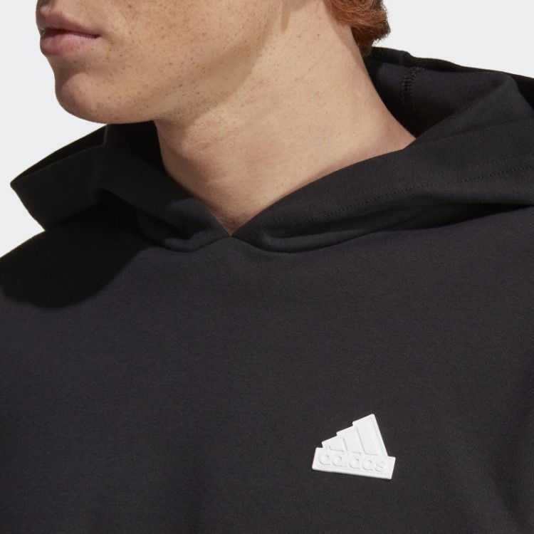 Future Icons Moletom Com As Três Listras Preto Adidas