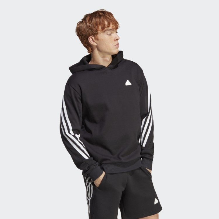 Adidas Future Icons Moletom Com As Três Listras Preto