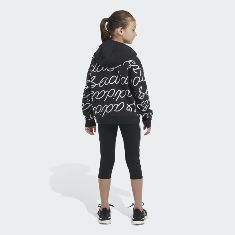 Pulôver De Lã Preto Adi Script Adidas
