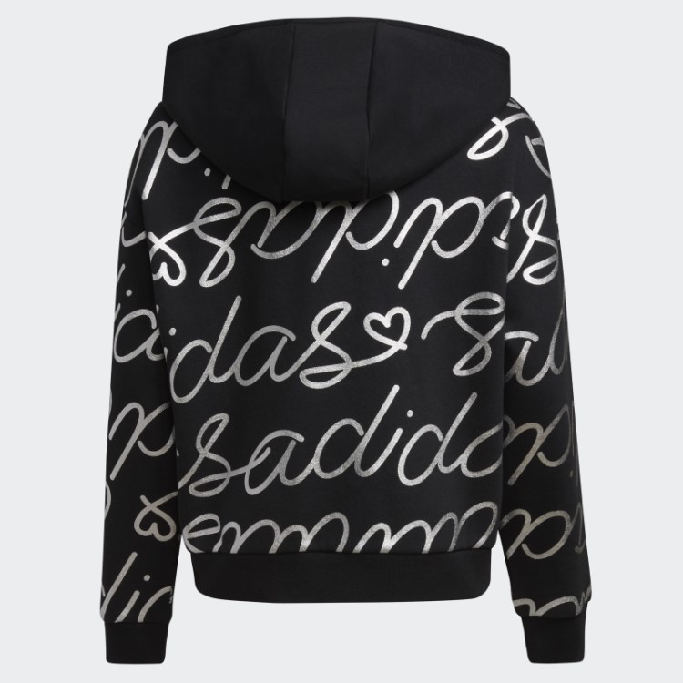 Pulôver De Lã Preto Adi Script Adidas