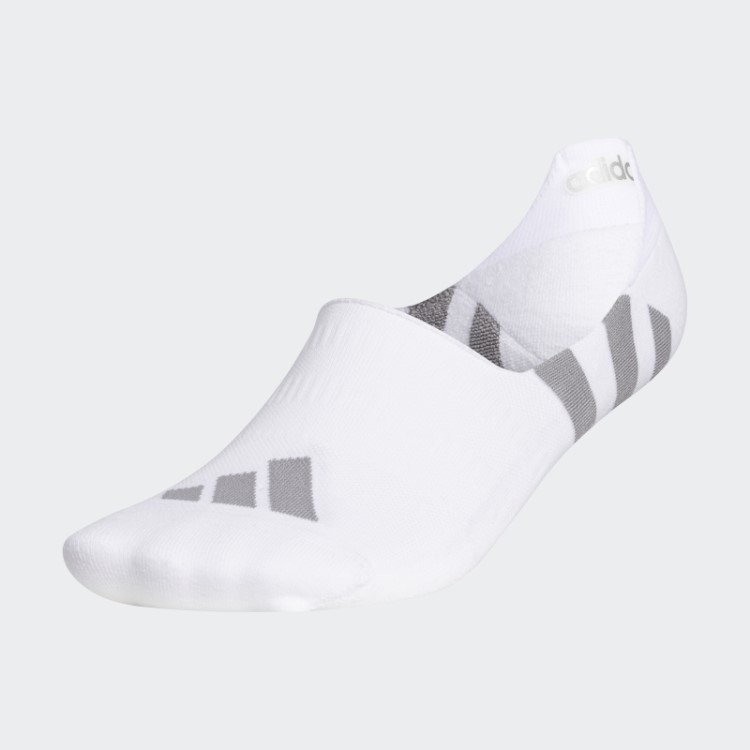 Meia Adidas White Tour No-show