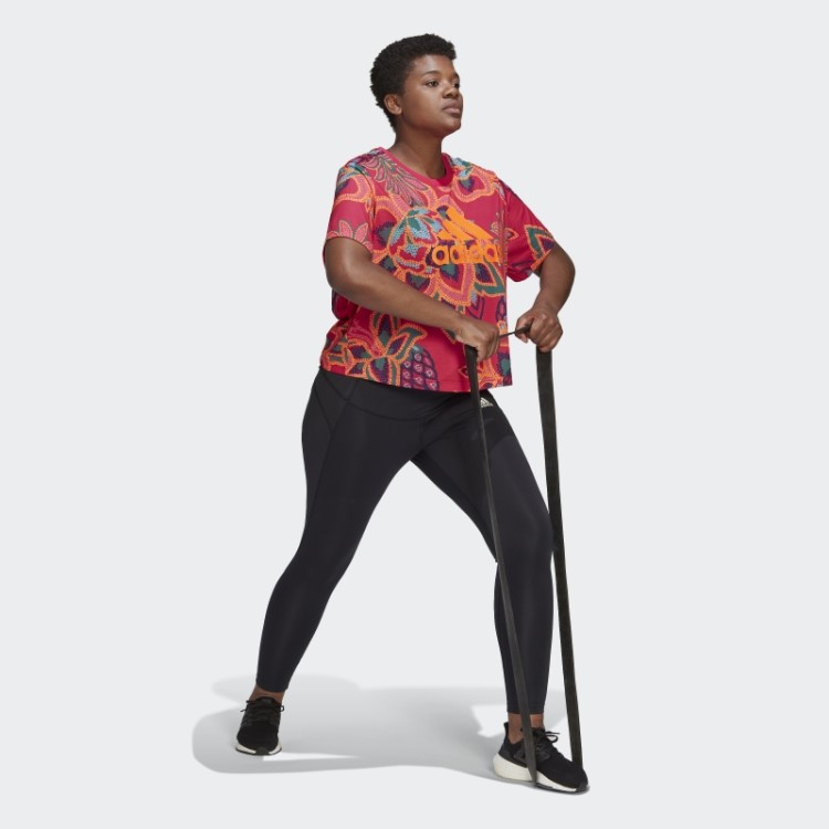 Camiseta Com Estampa Berry Farm Rio (tamanho Grande) Adidas