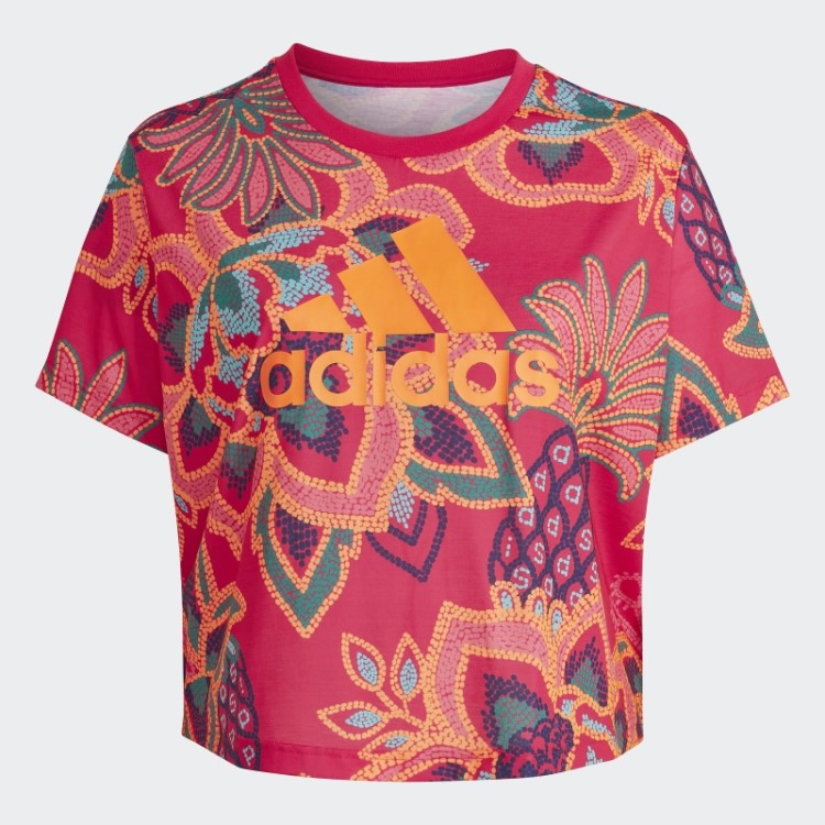 Camiseta Com Estampa Berry Farm Rio (tamanho Grande) Adidas