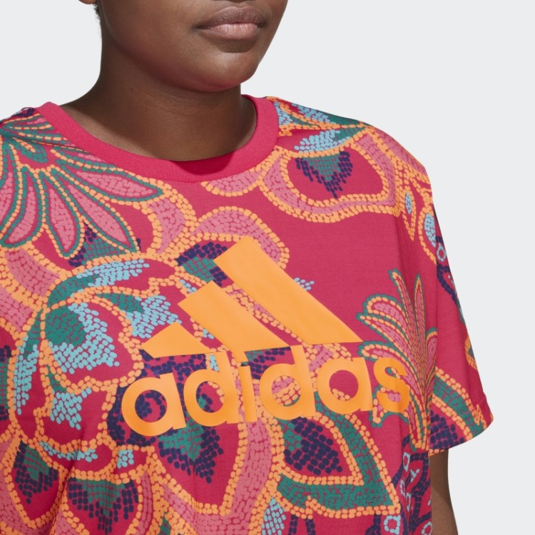 Camiseta Com Estampa Berry Farm Rio (tamanho Grande) Adidas