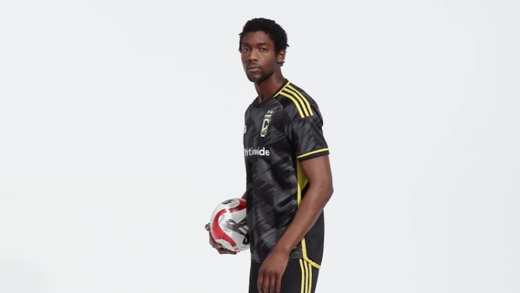 Jersey Preto Adidas Columbus Crew 23/24 Away Autêntico