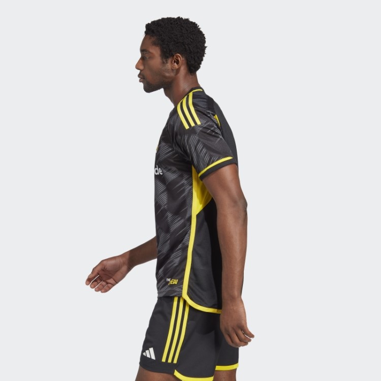 Jersey Preto Adidas Columbus Crew 23/24 Away Autêntico
