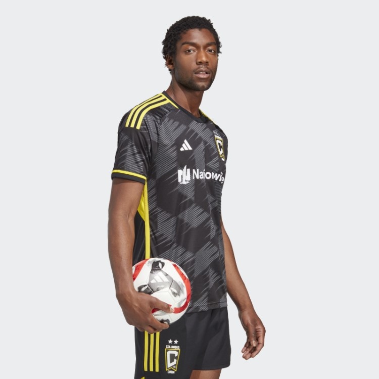 Jersey Preto Adidas Columbus Crew 23/24 Away Autêntico