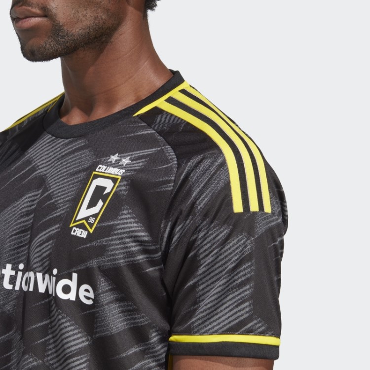 Jersey Preto Adidas Columbus Crew 23/24 Away Autêntico