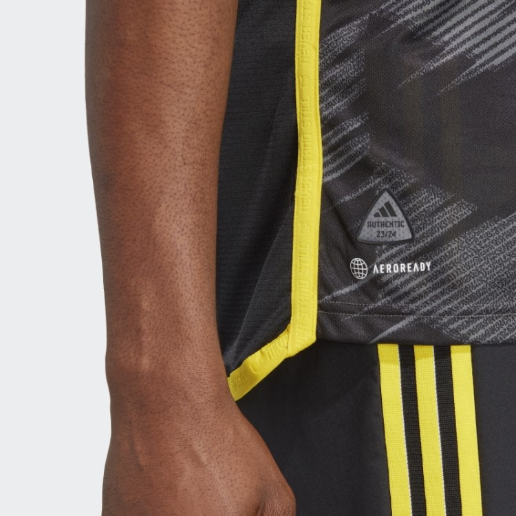 Jersey Preto Adidas Columbus Crew 23/24 Away Autêntico