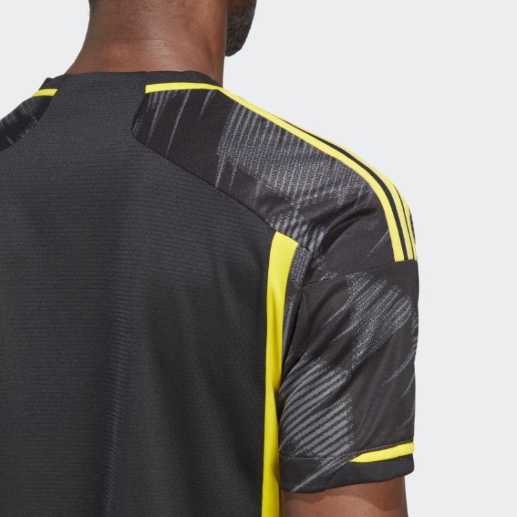 Jersey Preto Adidas Columbus Crew 23/24 Away Autêntico