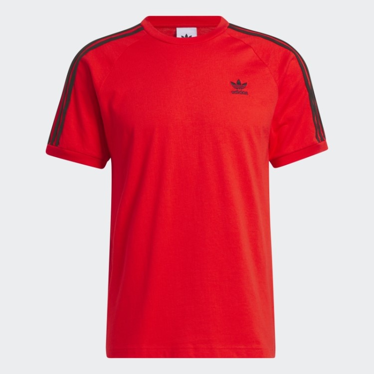 Camiseta Plush Vermelha Adicolor Classics Da Adidas