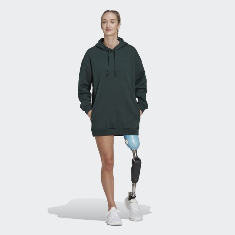 Moletom Longo De Lã Verde All Szn Adidas