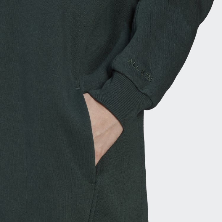 Moletom Longo De Lã Verde All Szn Adidas
