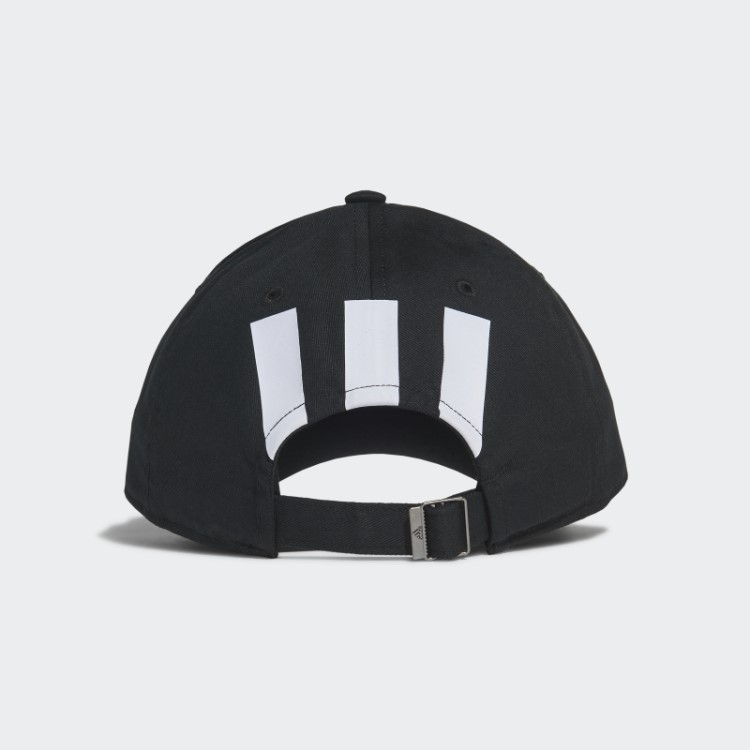 Boné Adidas Black Essentials Com As Três Listras